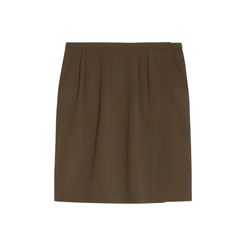 THEORY Casual Short Skirts Women's Brown-0