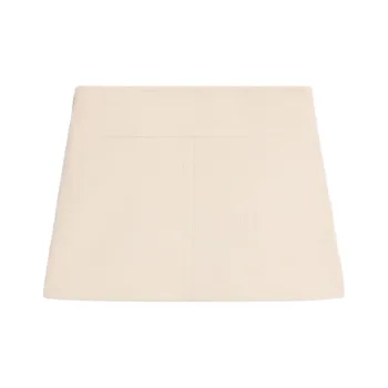 CELINE Trapeze Mini Skirt In Cashmere Tweed