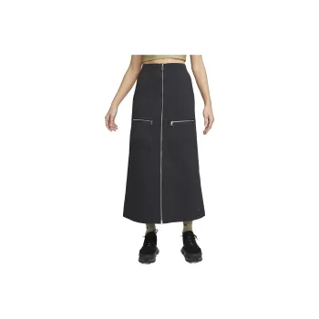 Nike SPORTSWEAR TECH PACK Casual Long Skirts Women's Black