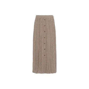 PRADA FW23 Casual Long Skirts Women's Brown