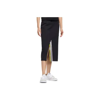 Adidas Neo Casual Long Skirts Women's Black