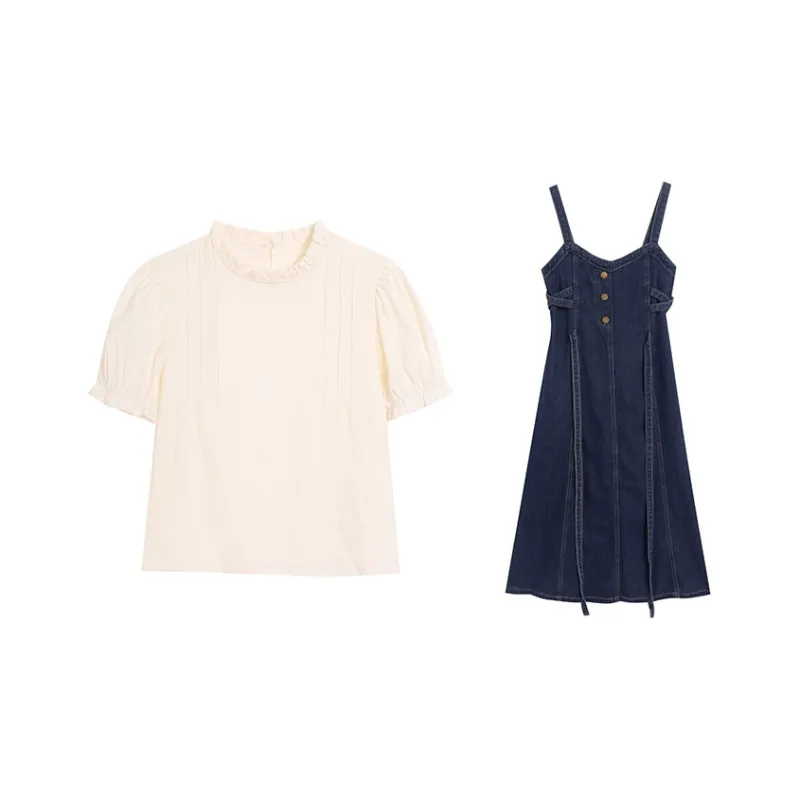 HAPG Two Piece Skirt Sets Women's-0