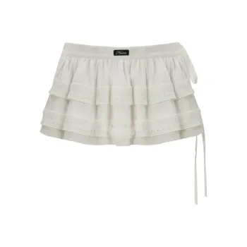 NNOVA Casual Short Skirts Women's White