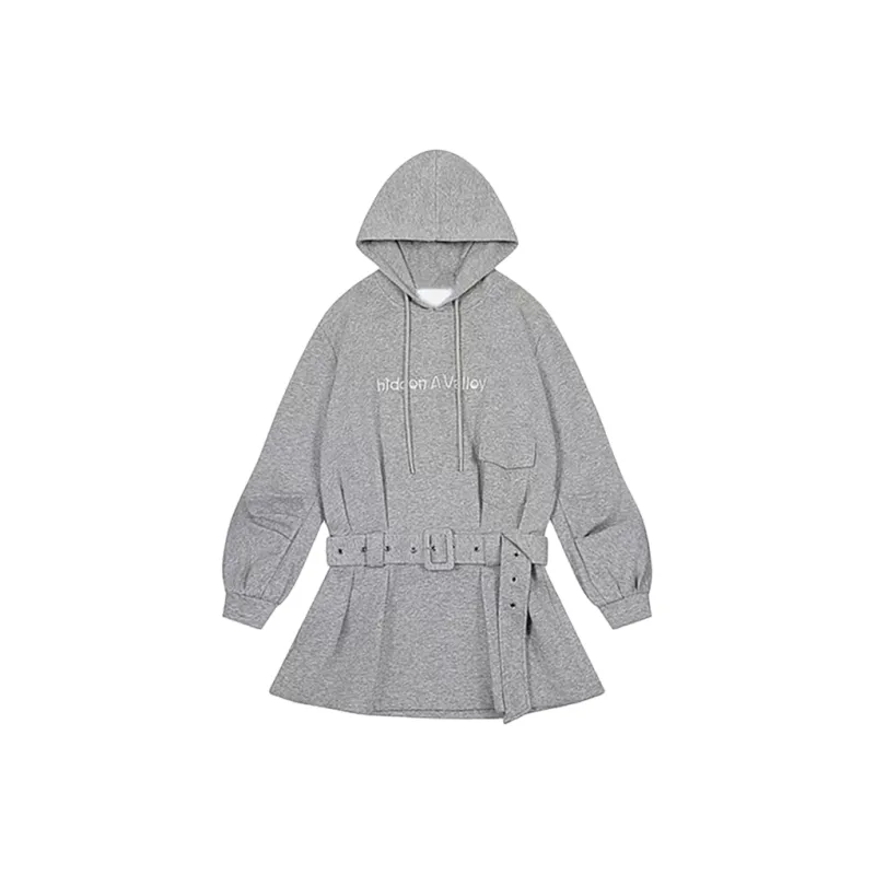 JOSR Long Sleeved Dress Women's Gray-0