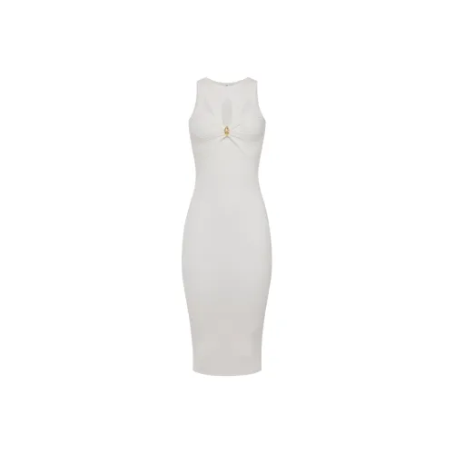 Elisabetta Franchi Logo buttons Crepe Blazer