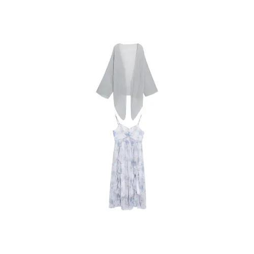 WOWI Two Piece Skirt Sets Women's