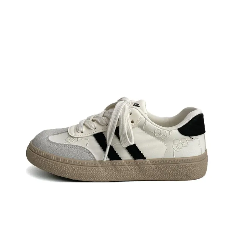 Than Than Me Slip Resistant Low Top Skateboard Shoes Women's-5