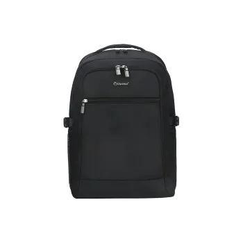Diplomat Fabric Backpack Unisex Black