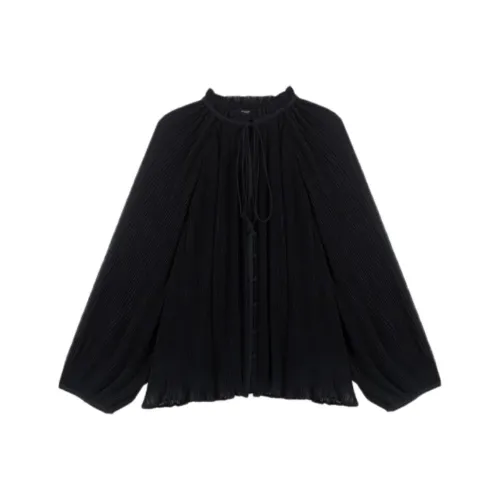 Maje Pleated Shirt
