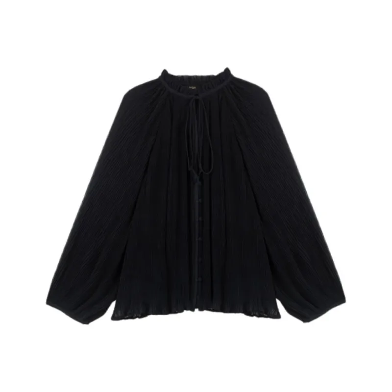 Maje Pleated Shirt-0