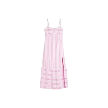 Hollister Slip Dresses Women's Pink Stripes