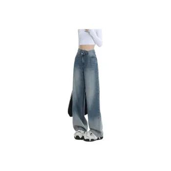Menglaini Jeans Women's Blue