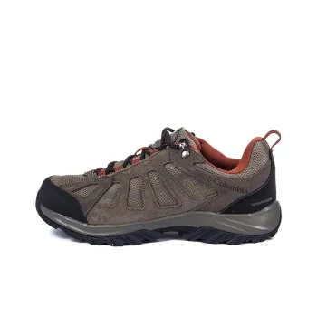 Columbia Redmond 3 Slip Resistant, Abrasion Resistant, Waterproof Low Top Hiking Shoes Men's Umber