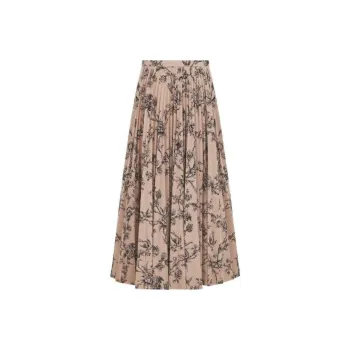DIOR FW22 Casual Long Skirts Women's Umber