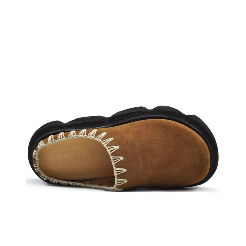 ARTMU Quick Dry Closed Toe Slippers Women's Brown-2