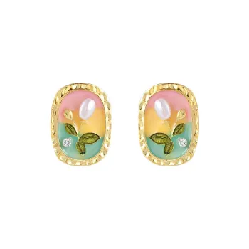 Universe Search Alloy Stud Earrings Women's