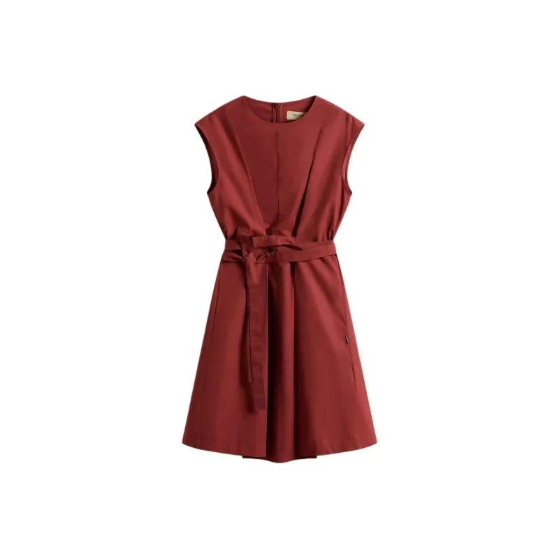 WOOLRICH Sleeveless Dress Women's Madder Brown-0