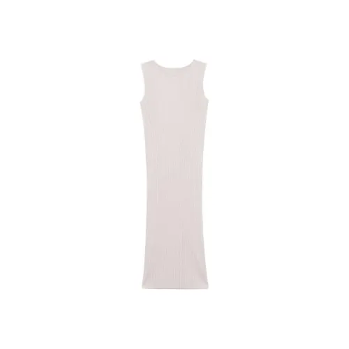PLEATS PLEASE ISSEY MIYAKE Sleeveless Dress Women's Gray