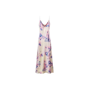 ZARA Slip Dress Women's Tie Dye