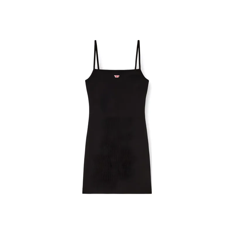 DIESEL D Hopy D Logo Patch Short Slip Dress-0