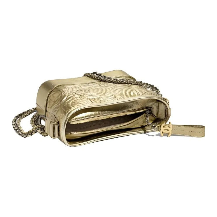 CHANEL Calfskin Hobo Bag, One Shoulder Crossbody Handheld Backpack Trumpets Women's-2