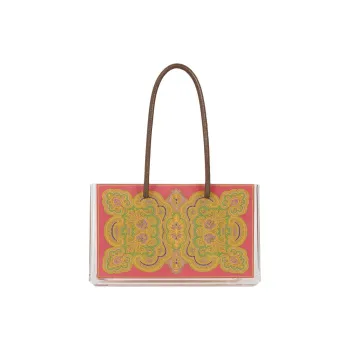 ETRO Methyl Acrylate Shoulder Bag Women's Red