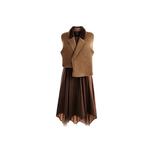 Mapping Sleeveless Dress Women's