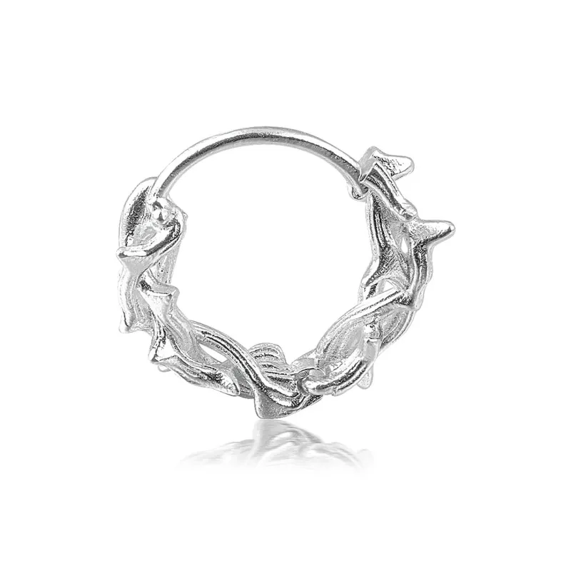 WIC 925 Sterling Silver Earrings Unisex-2