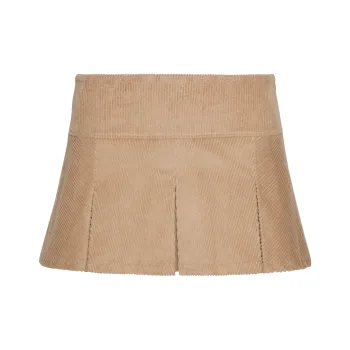 Danielle Guizio X Champion Danielle Guizio Co-brand Casual Short Skirts Women's Khaki
