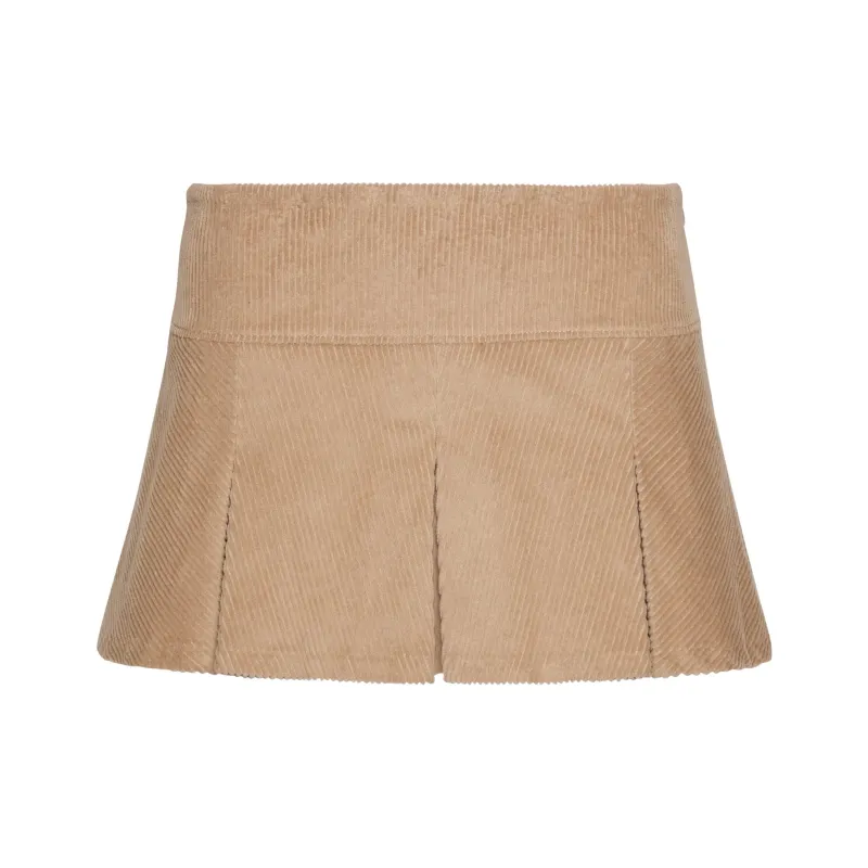 Danielle Guizio X Champion Danielle Guizio Co-brand Casual Short Skirts Women's Khaki-0