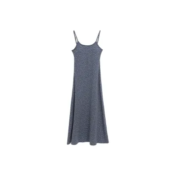 ETSE Slip Dresses Women's Navy Blue