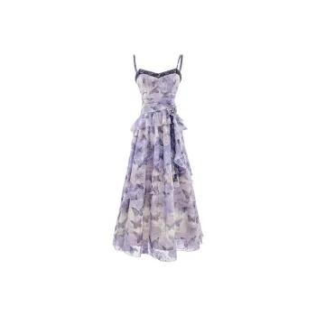 CANTALOVE Slip Dress Women's Light Lavender