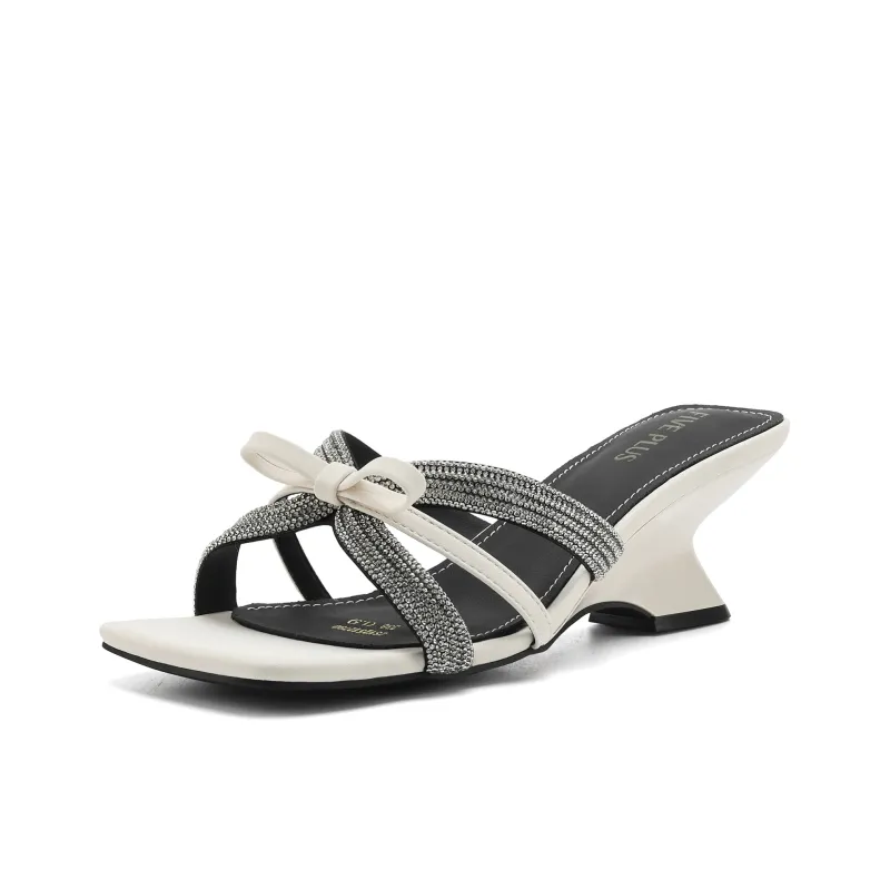 FIVE PLUS Slip Resistant Abrasion Resistant Slide Slippers Women's-1