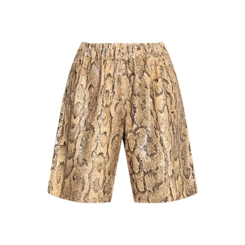 DRIES VAN NOTEN Casual shorts Collar Women's Beige