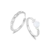 Sterling Silver Couple Rings