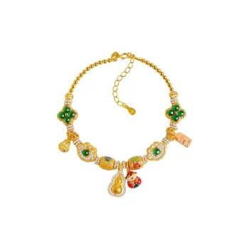With The Heart Of The Jade Ice Glutinous Bracelets Women's