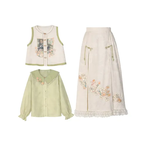 SNBL Two Piece Skirt Sets Women's