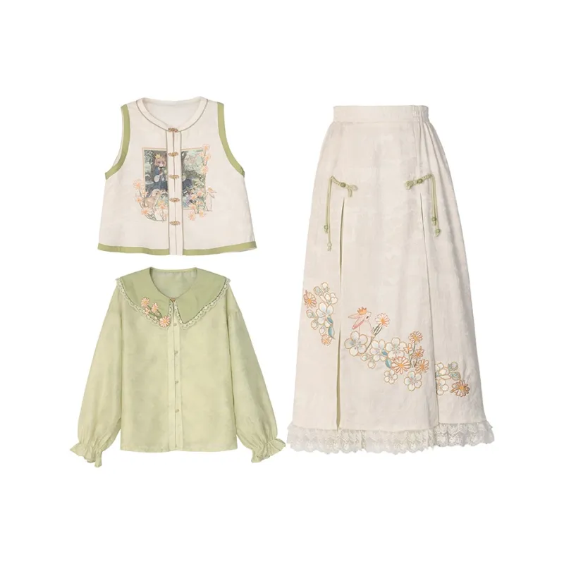 SNBL Two Piece Skirt Sets Women's-0