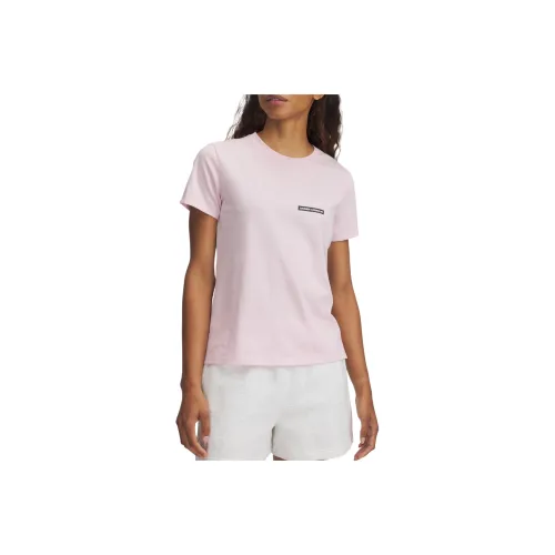 Under Armour Rival Regular T Shirt Women's Pink