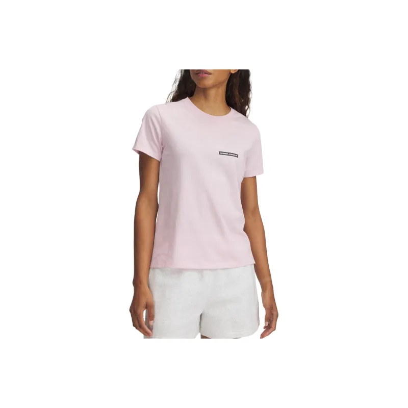 Under Armour Rival Regular T Shirt Women's Pink-0