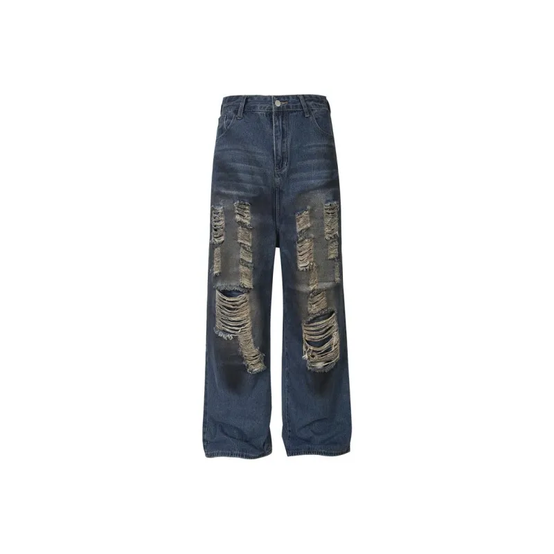 DanerWang Jeans Unisex Blue-0