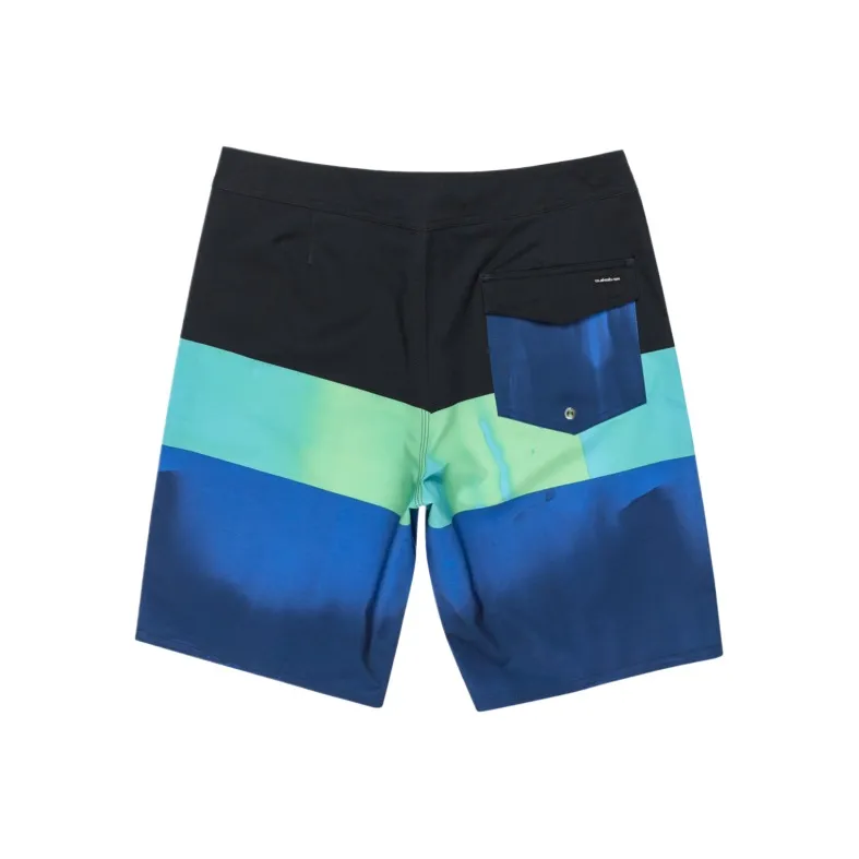 Quiksilver Beach Shorts Men's Color Star Cloud Blue Gradient-1