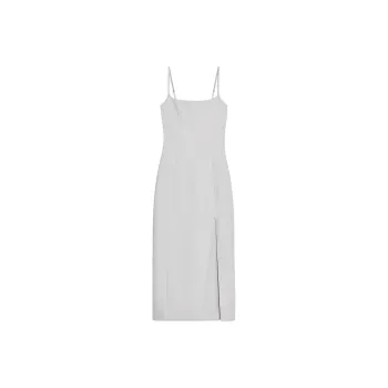 ZARA Slip Dress Women's Ice White