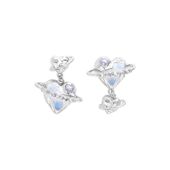 KING OF BLING Alloy Earrings Women's