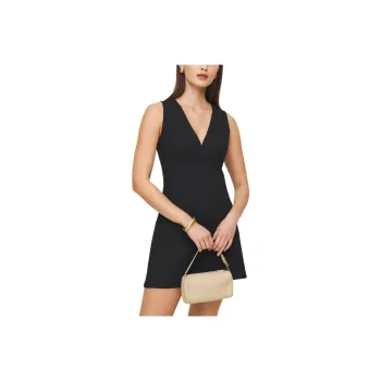REFORMATION Bowie Knit Dress Sleeveless Dress Women's Black