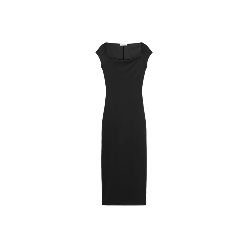 ZARA Sleeveless Dress Women's Black-0