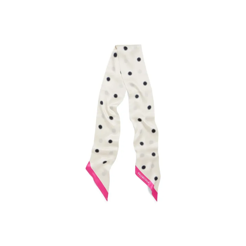 Balenciaga Silk, Silk Scarves Women's White-0
