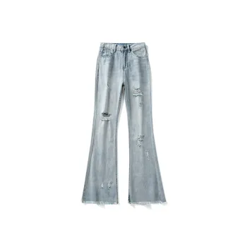 Wen Shan Jeans Women's Light Blue