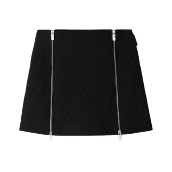 Burberry Quilted Mini Skirt