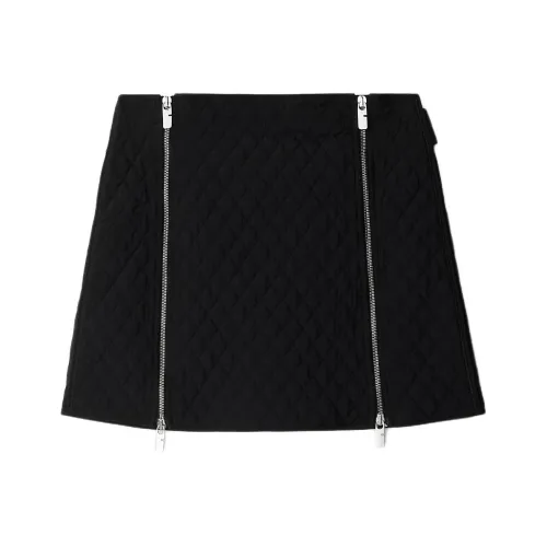 Burberry Quilted Mini Skirt